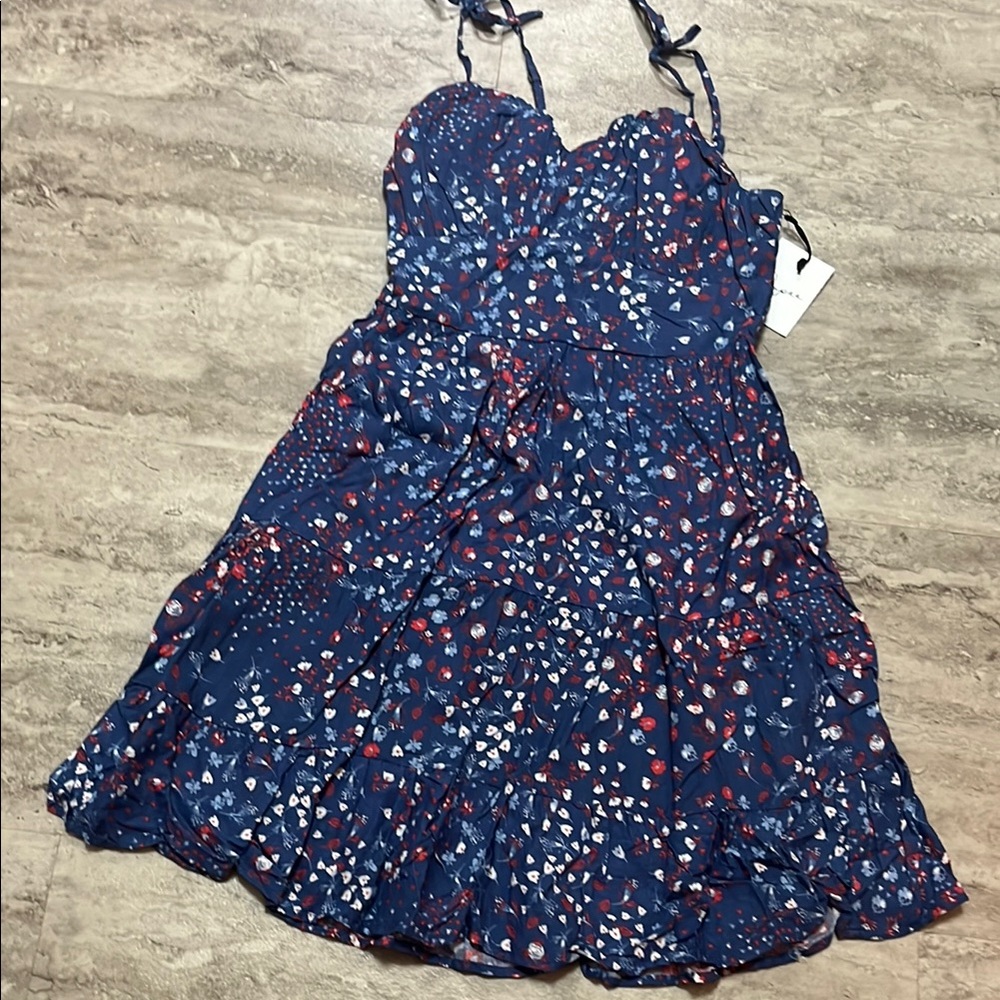 Japna Floral Blue Sundress small